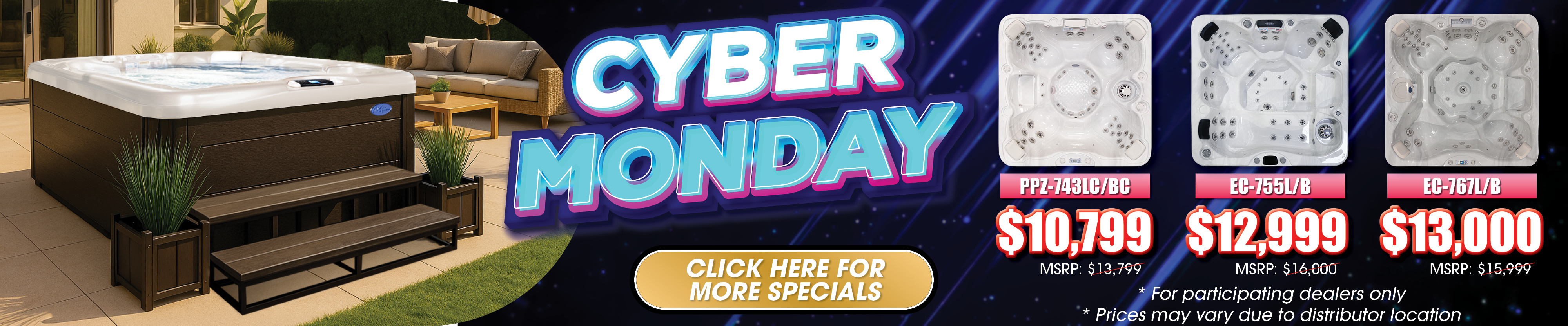 Calspas hot tub being used in a family setting - San Rafael