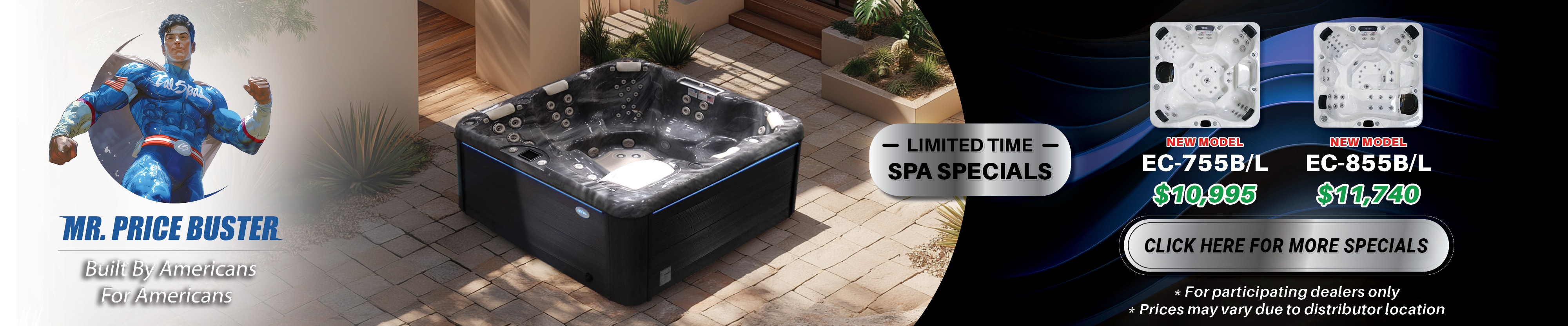 Calspas hot tub being used in a family setting - San Rafael